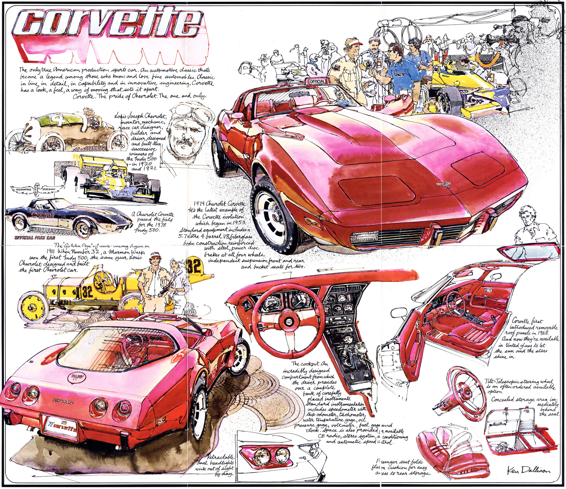 1979 Corvette Brochure Page 2